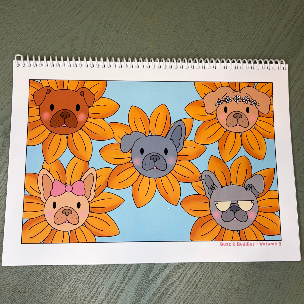 Buzz & Buddies - Volume 1 - Premium Cardstock Colouring Book